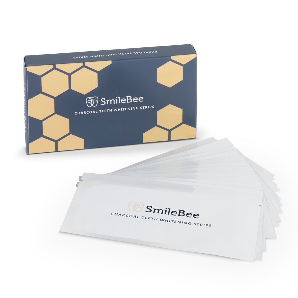Charcoal Whitening Strips - 56 strips (2 boxes)