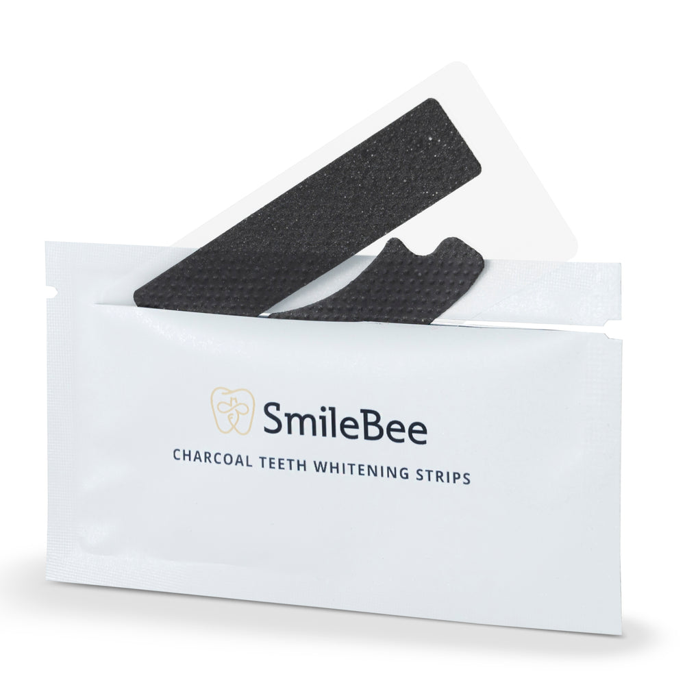 Charcoal Whitening Strips - 56 strips (2 boxes)